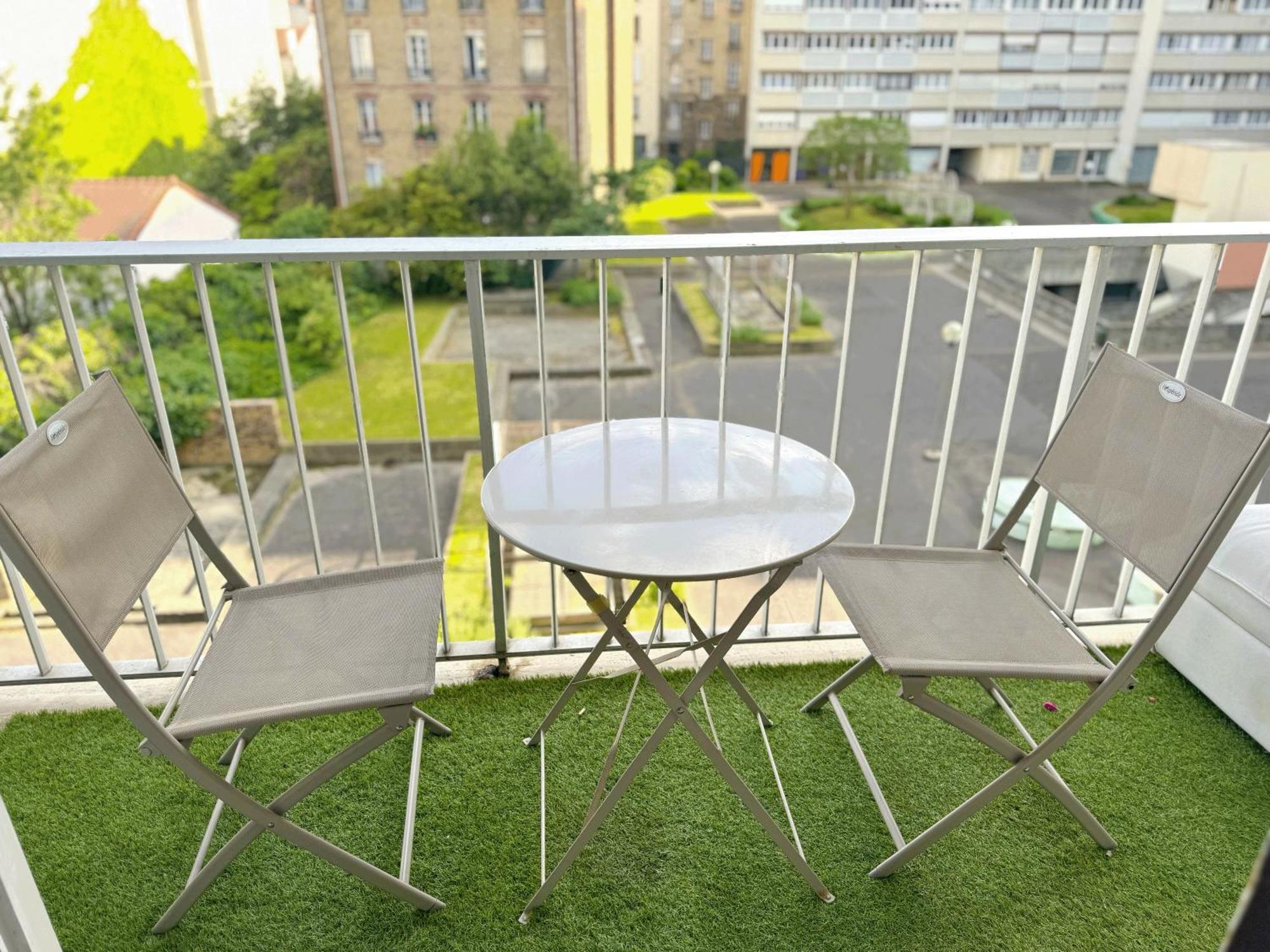Apartamento L'Ecrin De La Mairie Bois-Colombes Exterior foto